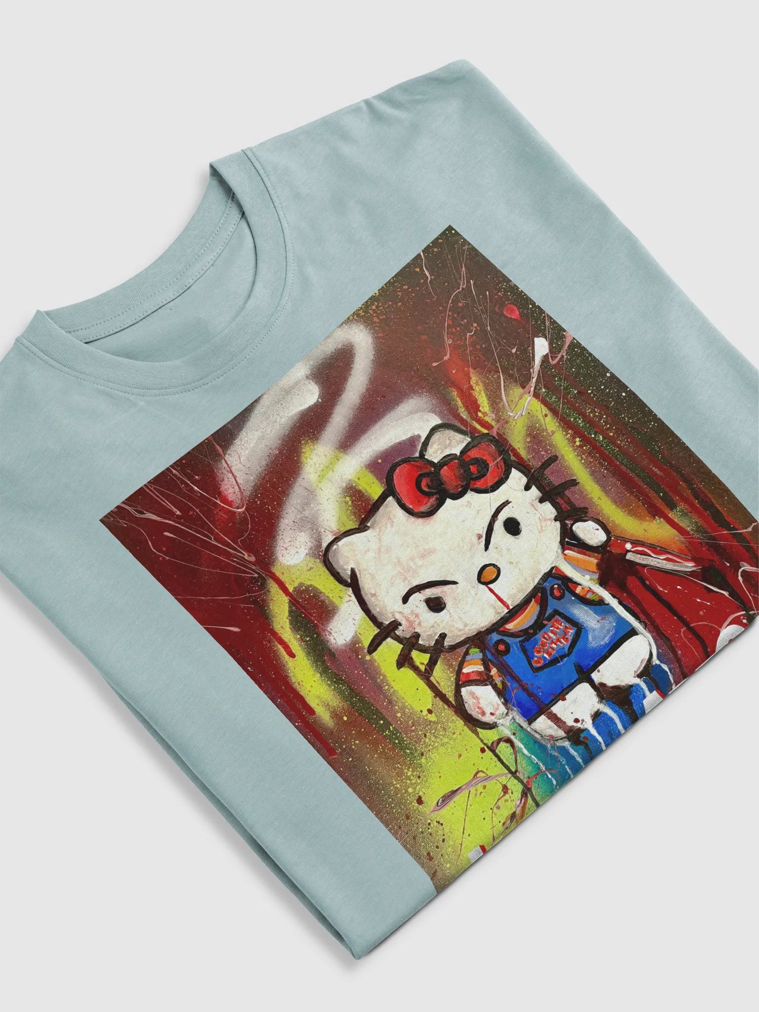 Goodbye Kitten Killer Doll Horror Tee product image (5)