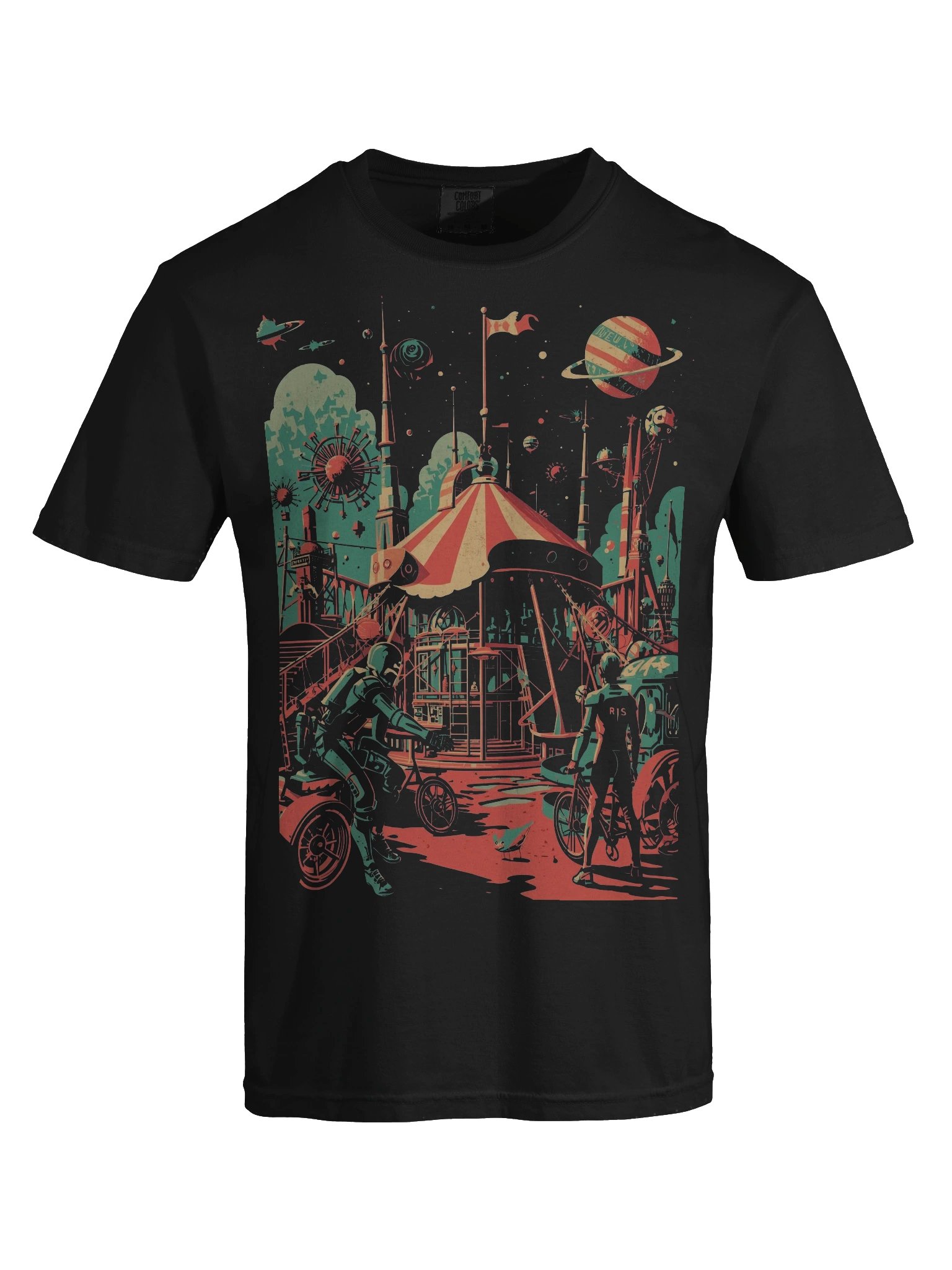 Circus of Satellites Heavyweight T-Shirt product image (2)