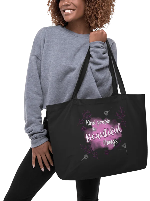 KPDBT - XL Black/Pink Tote product image (3)