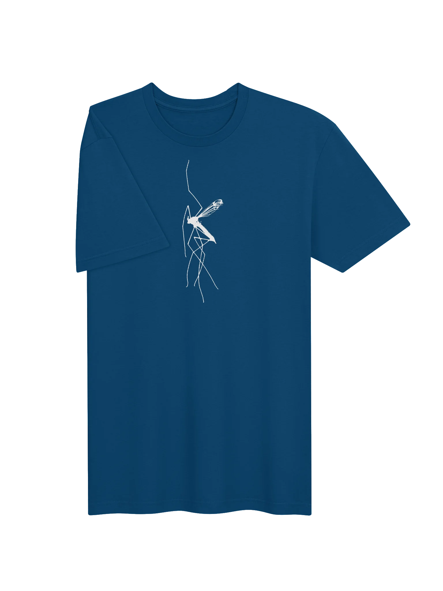 Mosquito Scan, 1993 — White Print T-Shirt