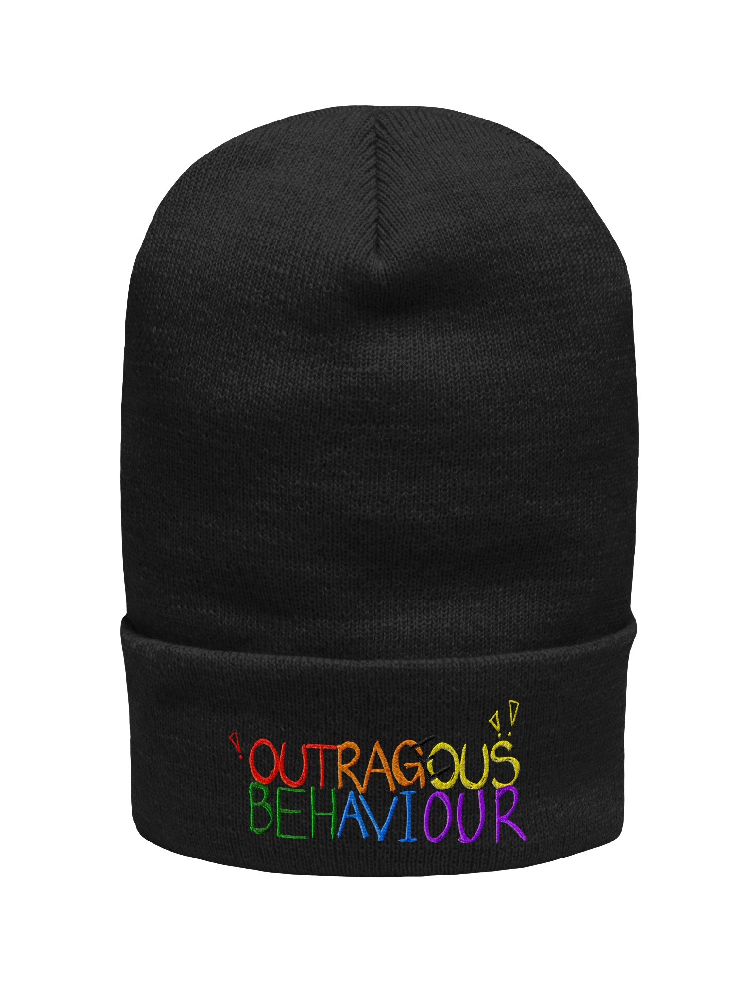 OUTRAGEOUS BEHAVIOUR!!! - Beanie product image (1)