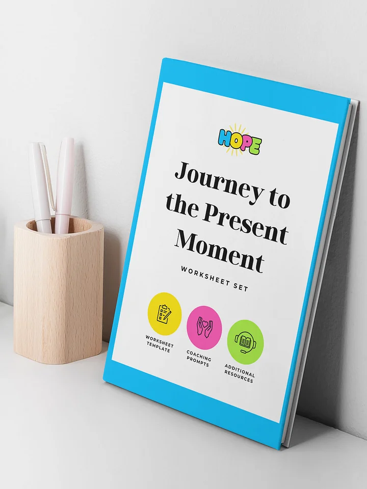 Journey to the Present Moment: Mindfulness Worksheet Set product image (1)