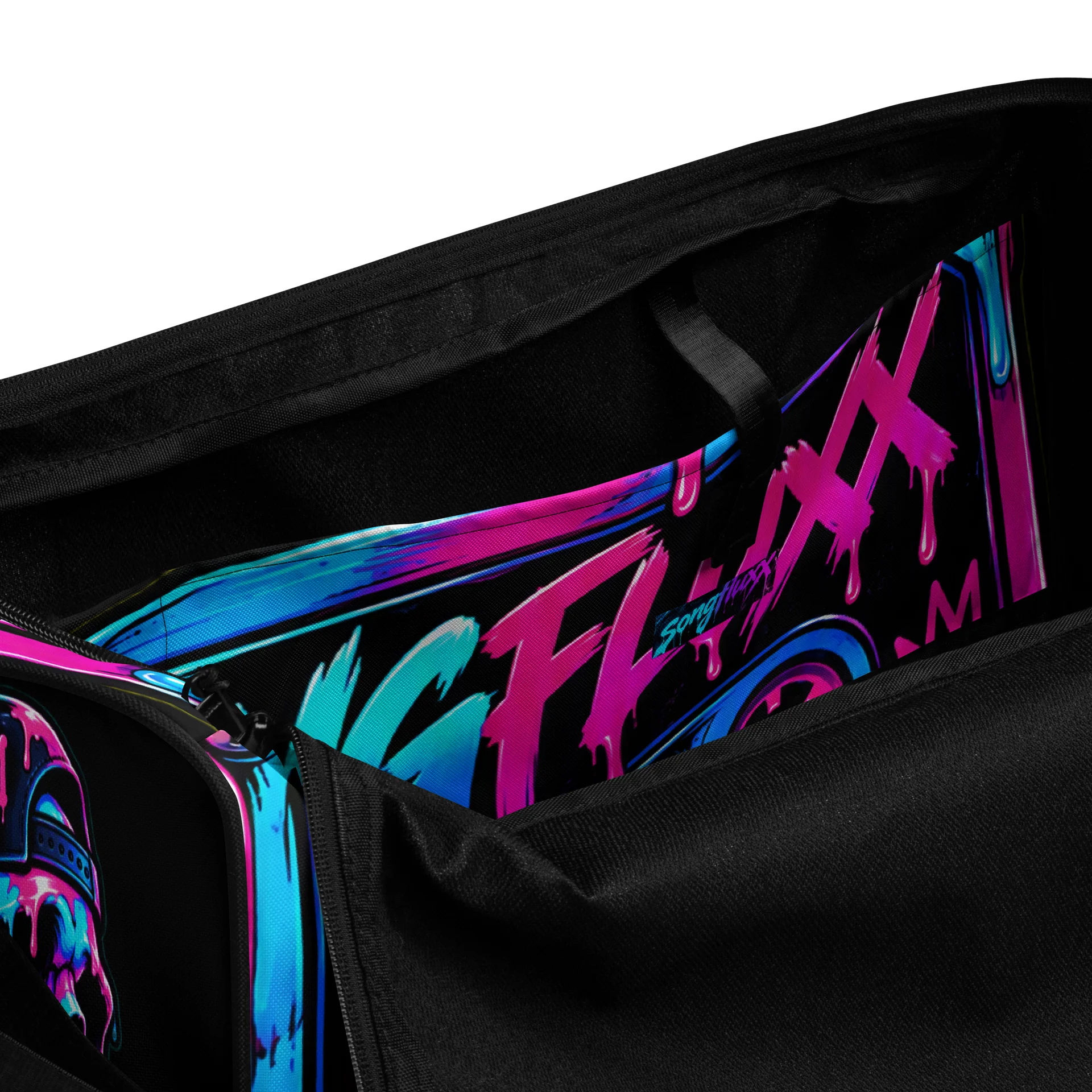 SONGFLUXX Neon Cassette Duffle Bag 6