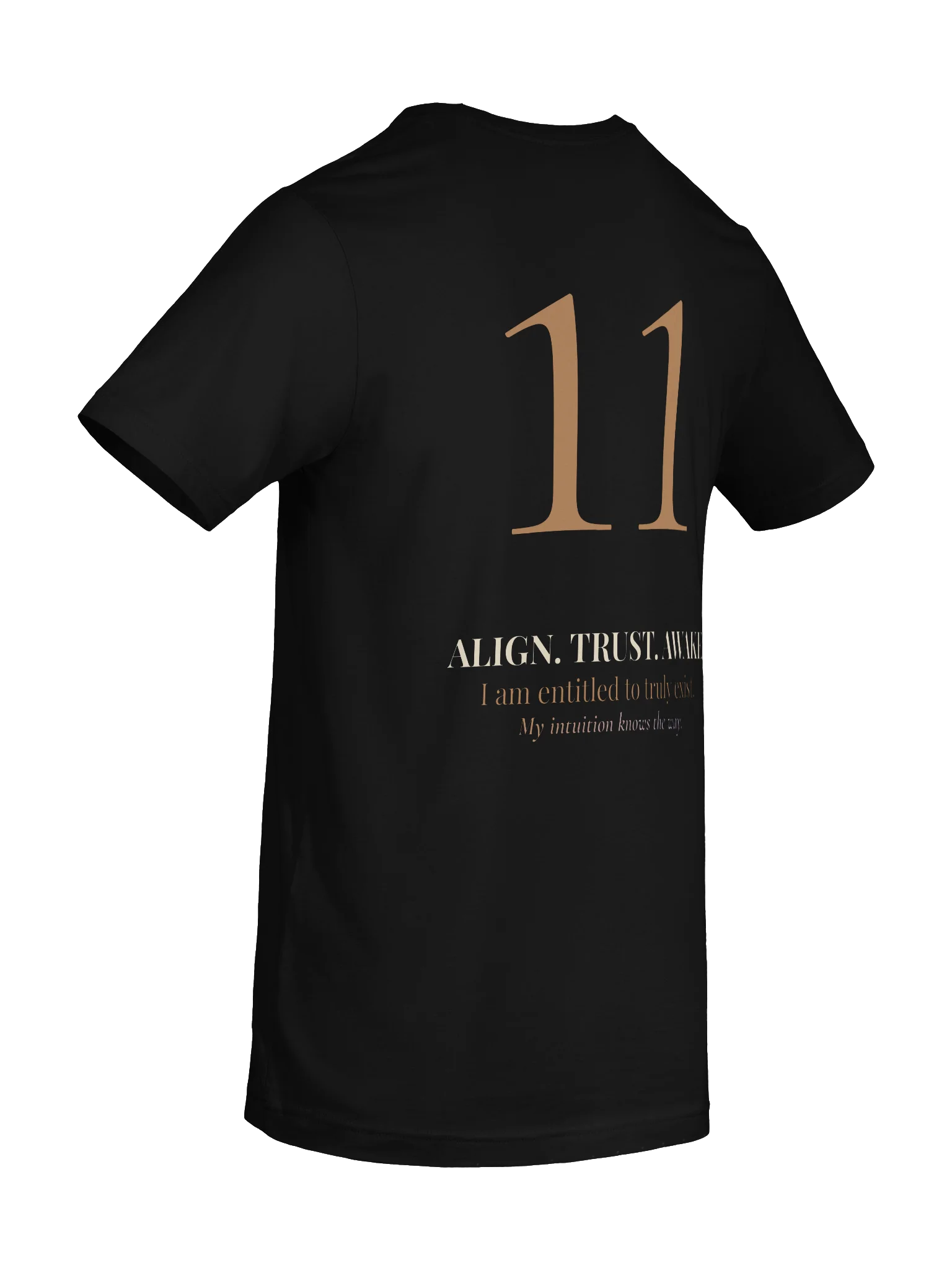 11 — Alignment • Intuition • Awakening T-Shirt product image (8)