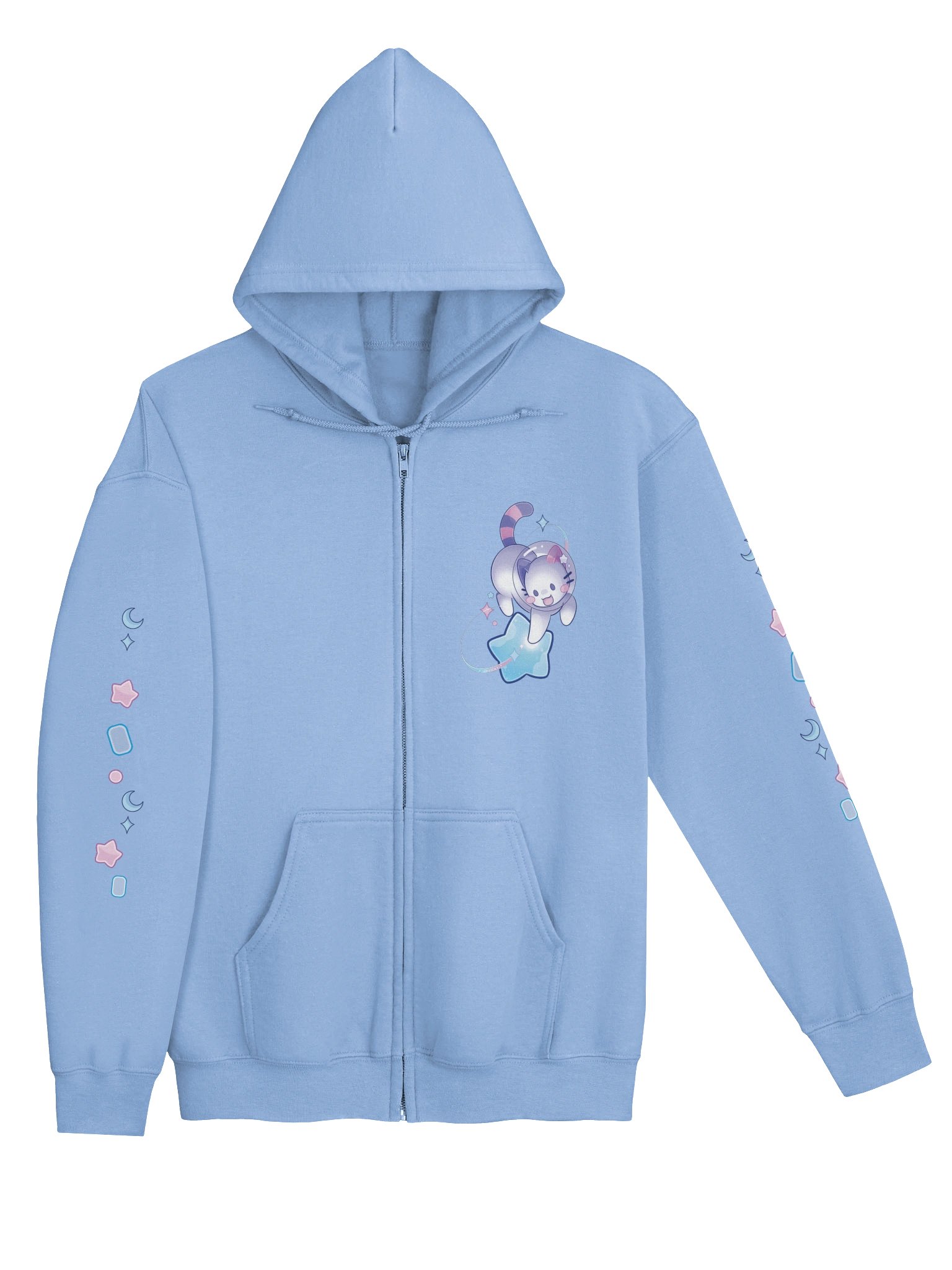 CandiCat Astro Cat 2026 Zip Hoodie product image (16)