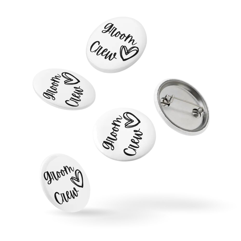 Pin Set - Groom Crew product image (14)