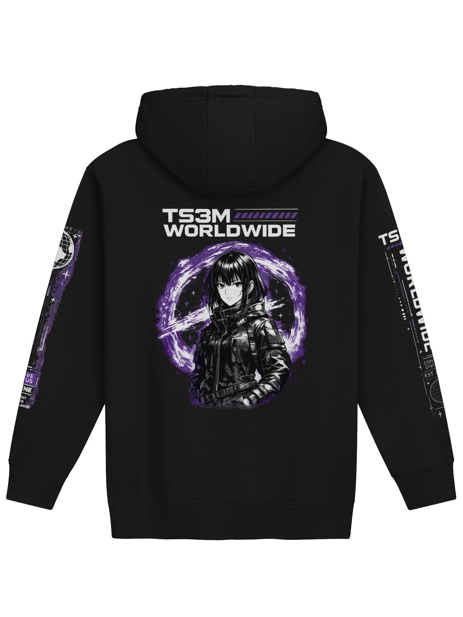TS3M Active Status Black Hoodie
