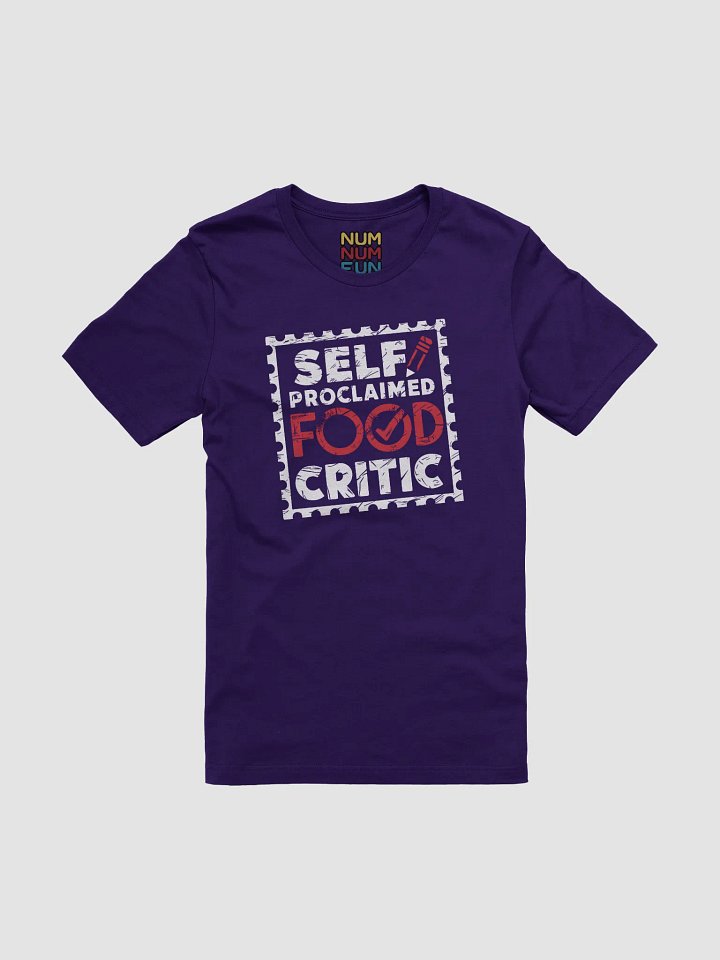 Self proclaimed food critic (stamp) product image (1)