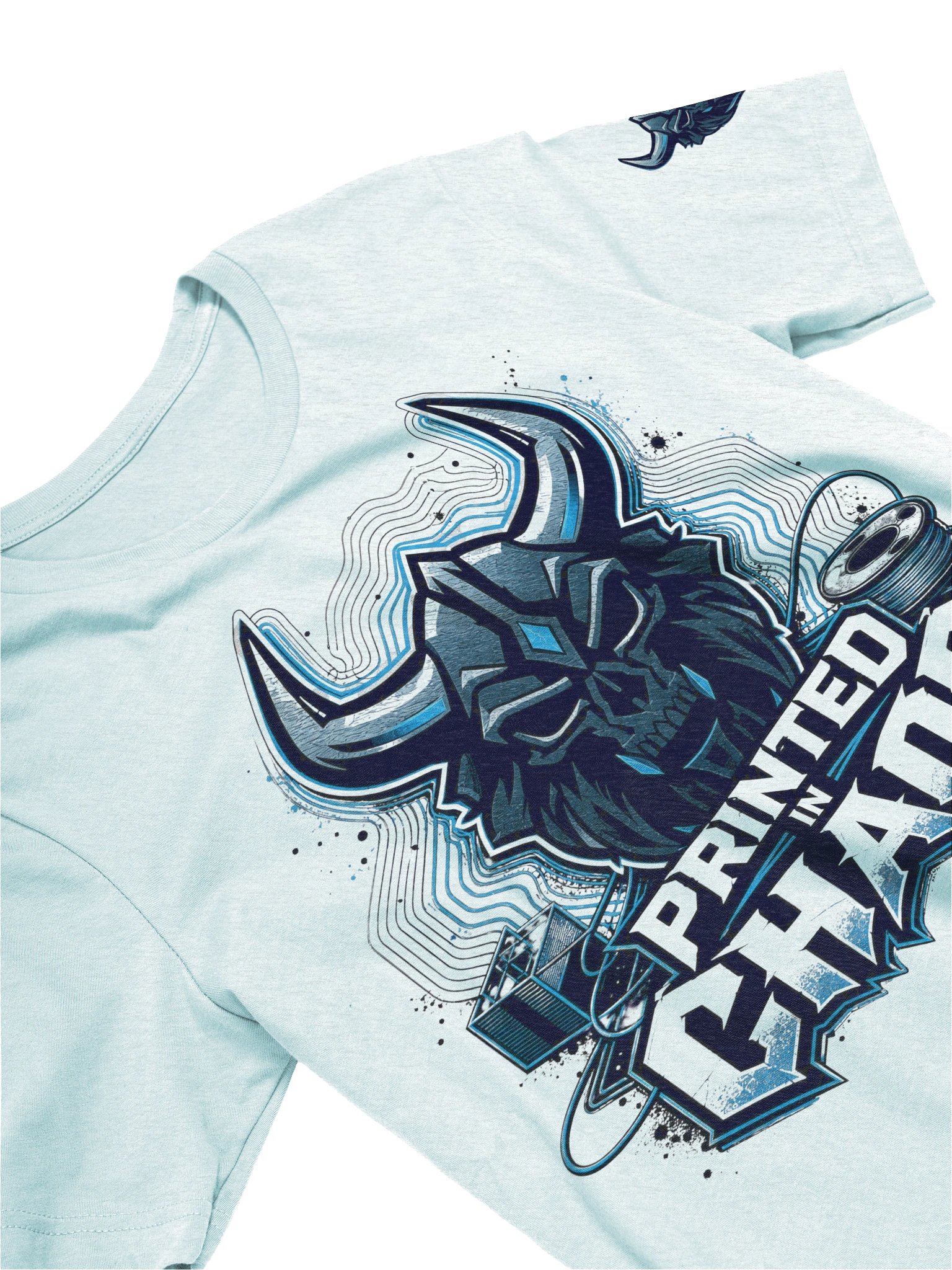 Printed in Chaos Skull Graphic Tee product image (123)