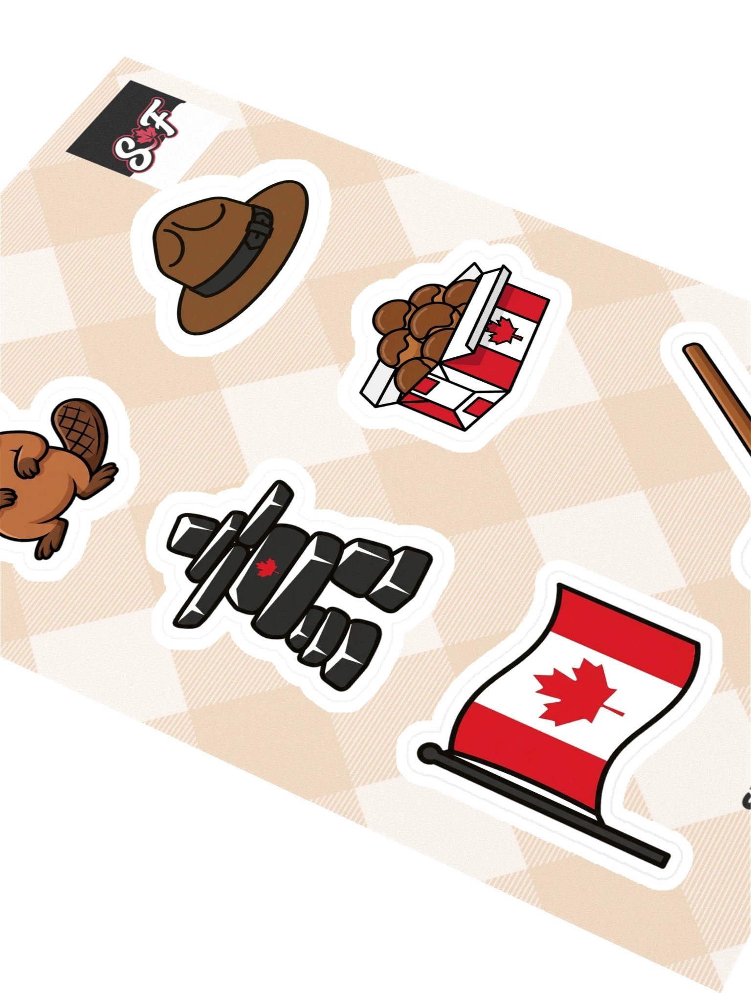 Canada Icons Kiss Cut Sticker Sheet #2 product image (2)
