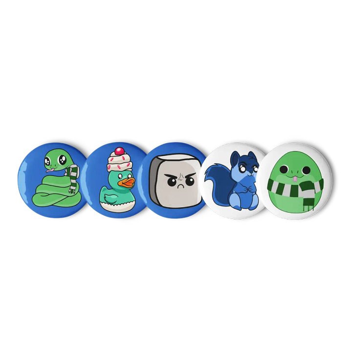 Bandit & Friends Button Pack product image (2)