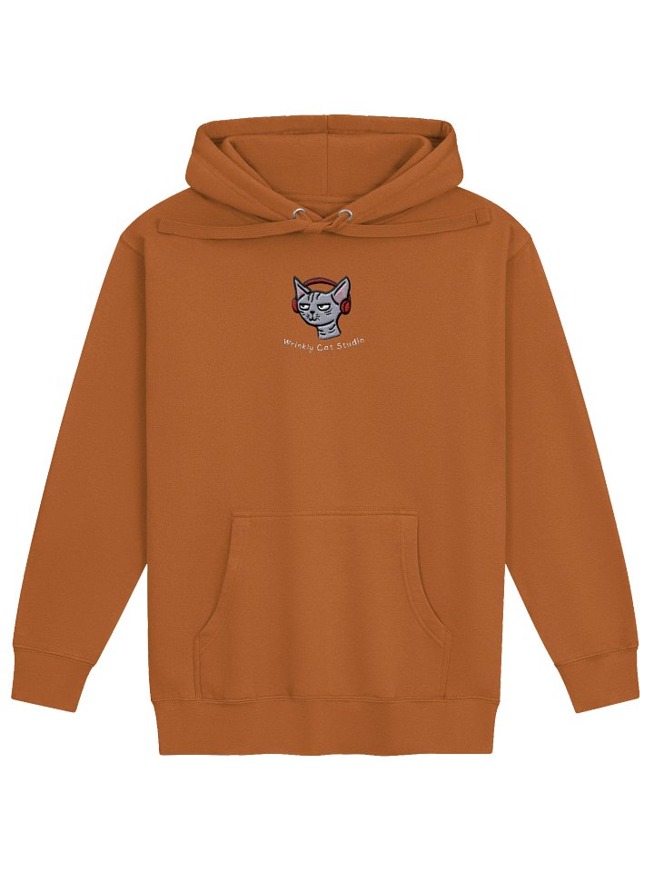 Premium Unisex Hoodie with Embroidered WCS Logo (Light Text) product image (9)