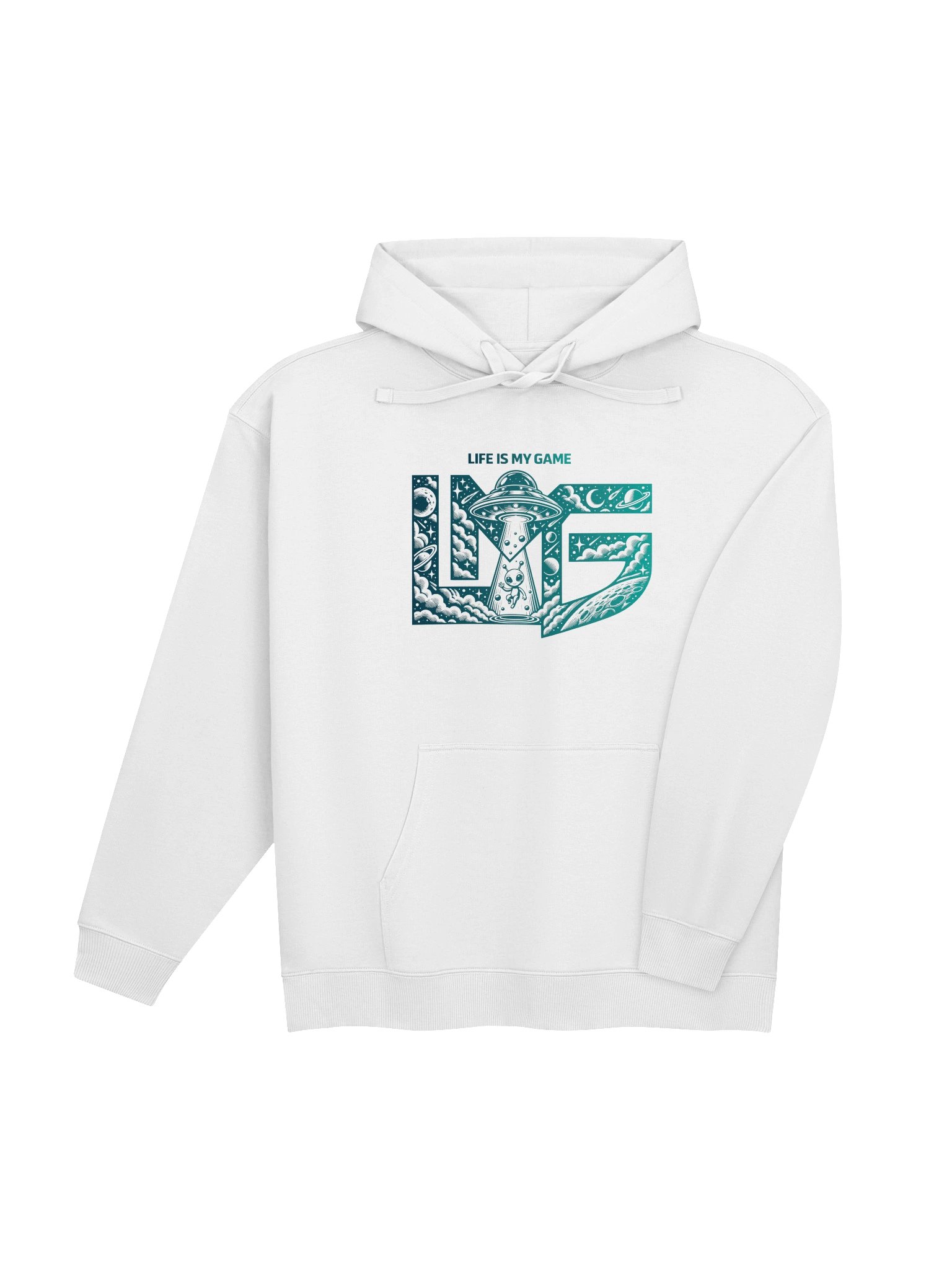 Life Is My Game — Already Here Organic Hoodie product image (4)