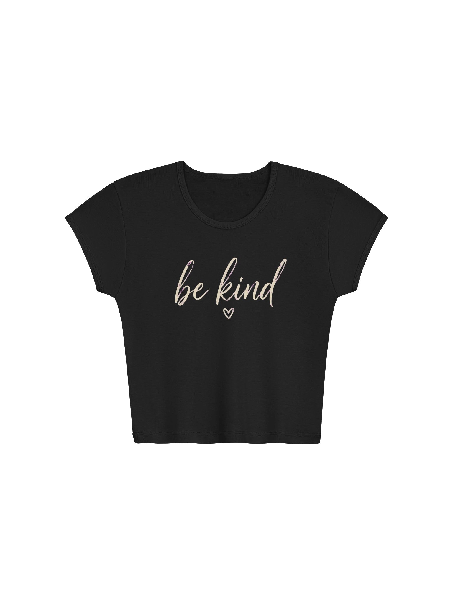 Be Kind Script Crop Tee product image (3)