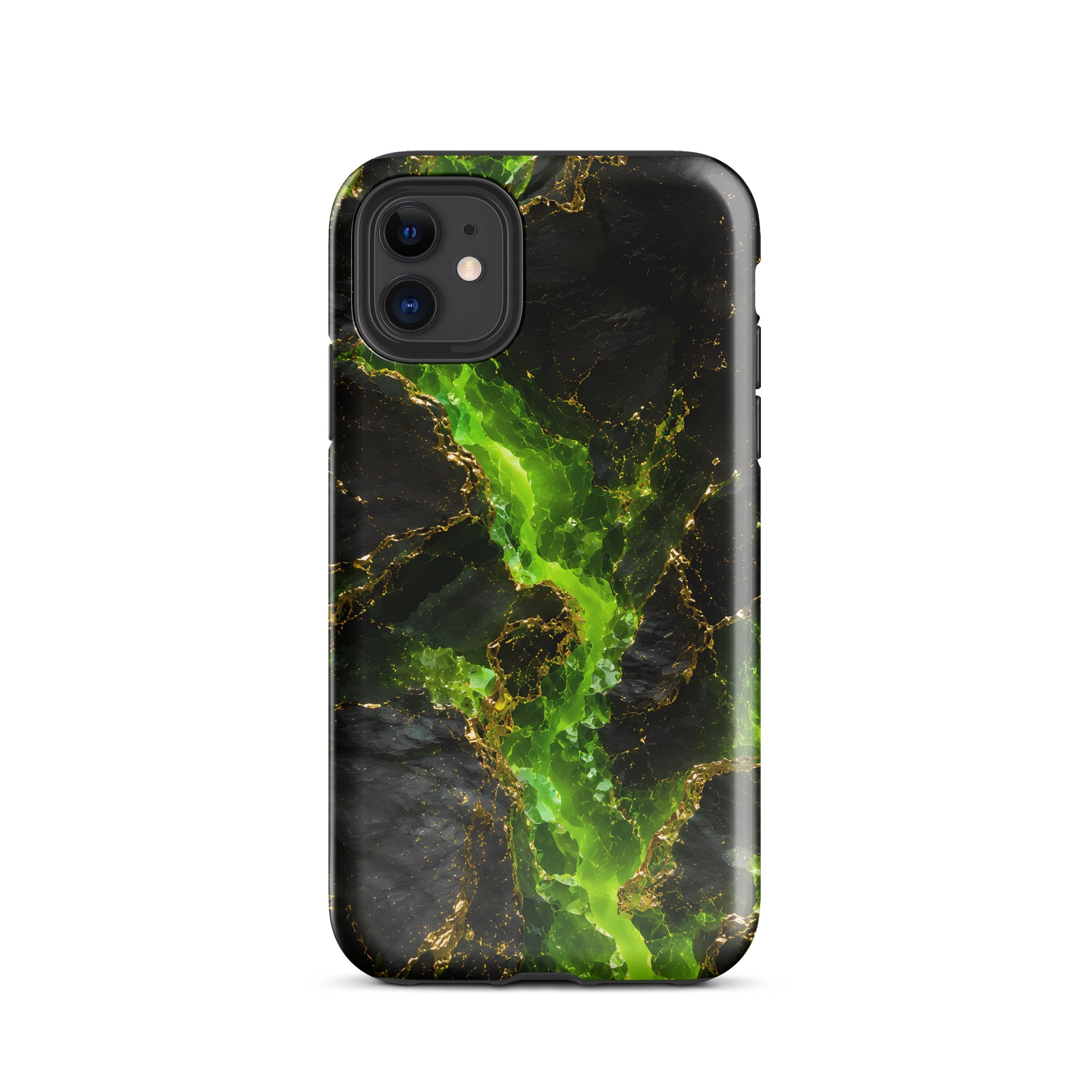 Radiant Uranium Green Geode Marble Texture - Women Girls Teen,Full-Body Protection From Scratches, Soft TPU Anti-Drop Shockproof Case Cover product image (8)
