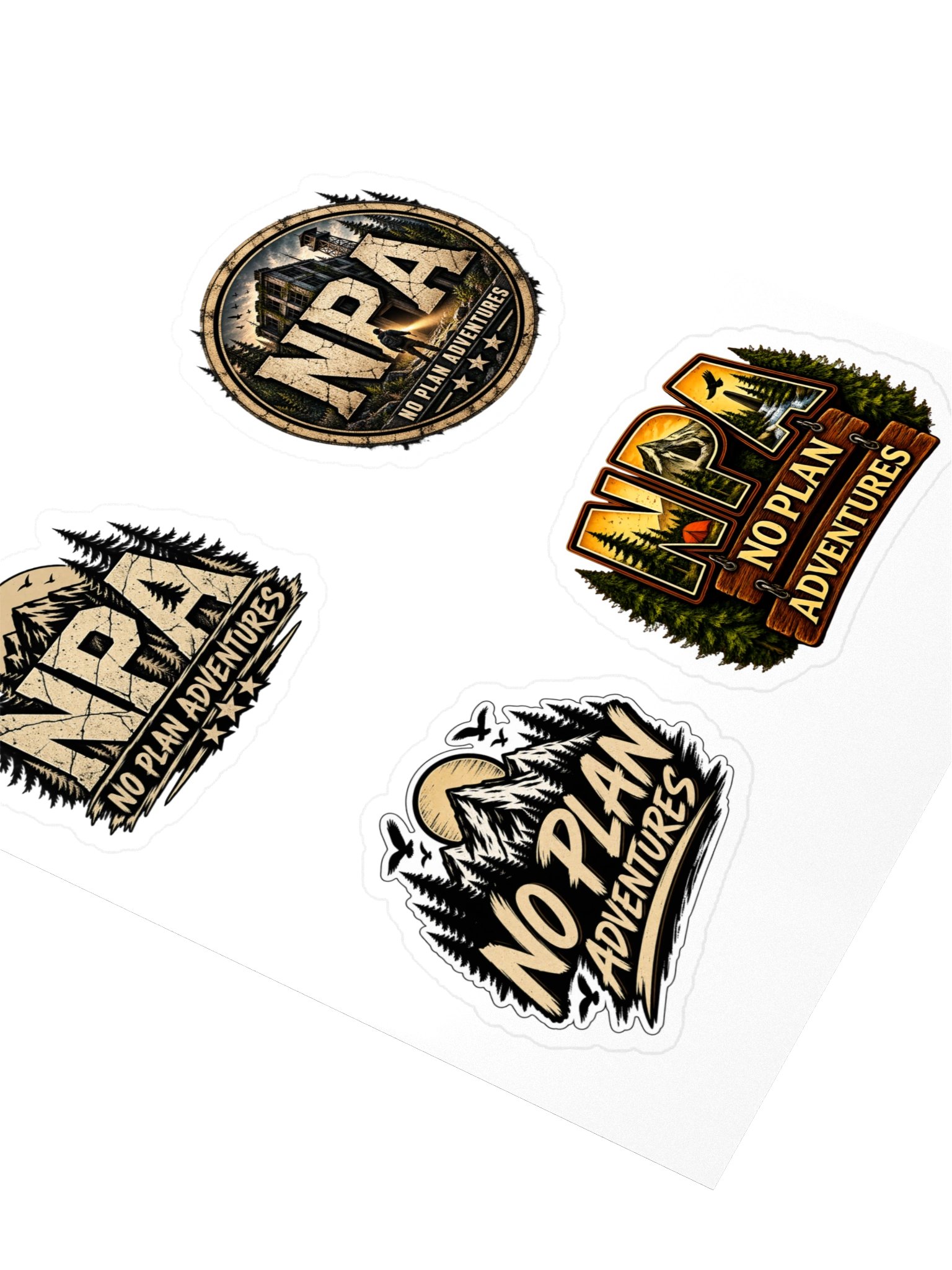 No Plan Adventures – Explore Everything Sticker Pack product image (3)