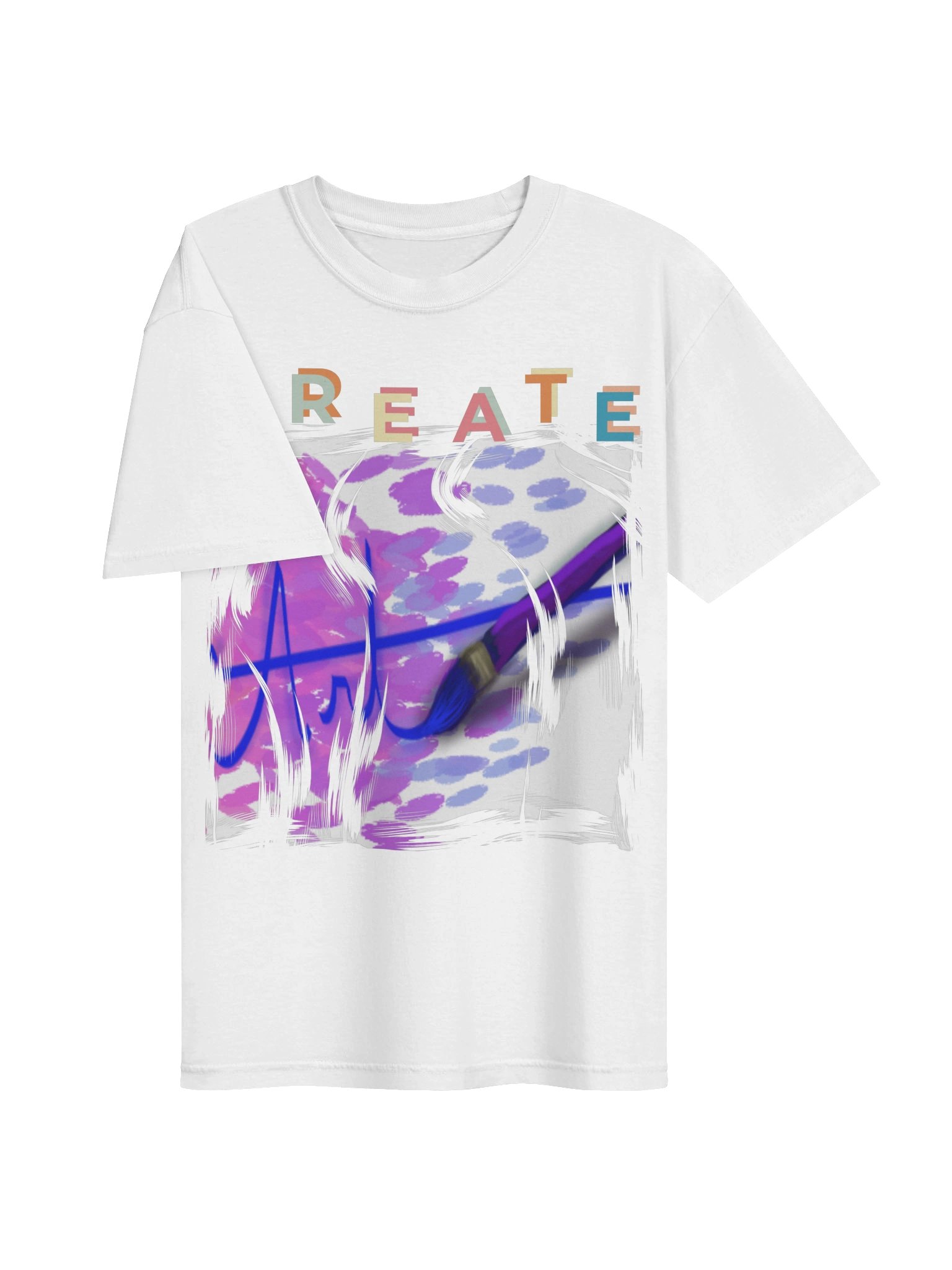 "Create Art" T-Shirt. Men's Comfort Colors Garment-Dyed Heavyweight T-Shirt product image (2)
