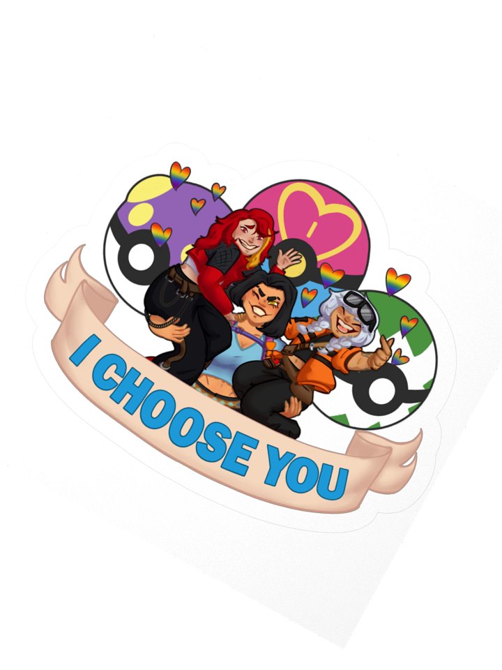 "I Choose You" - Pride 2026 Sticker product image (2)