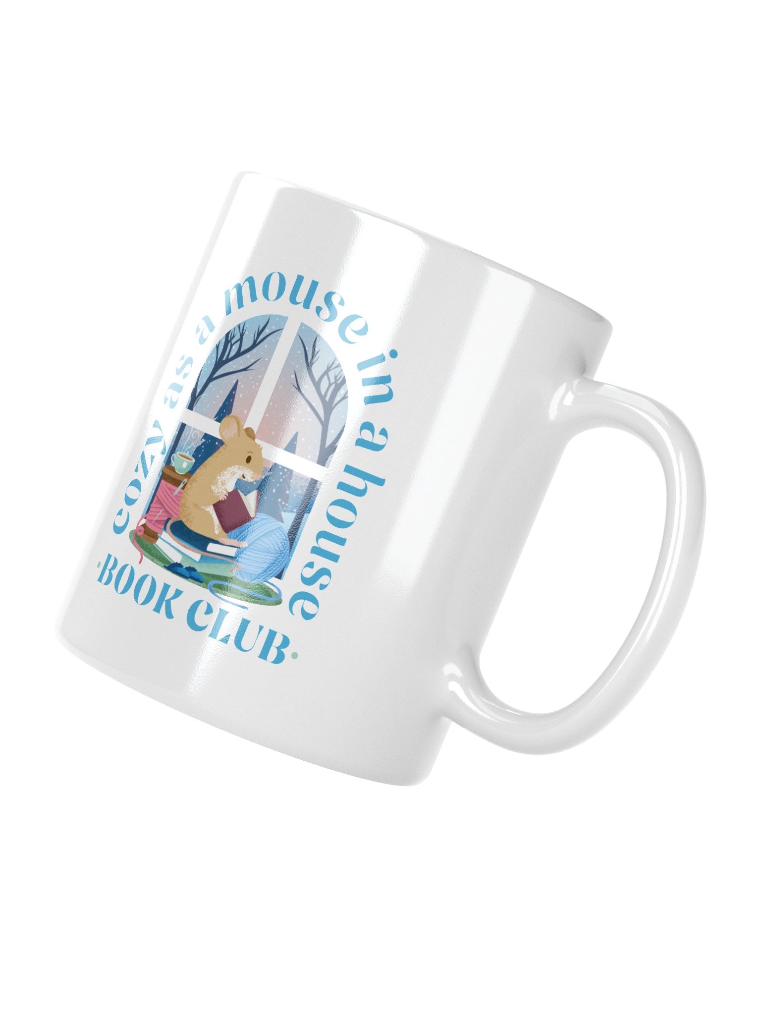 Cozy Mouse Book Club Mug product image (5)