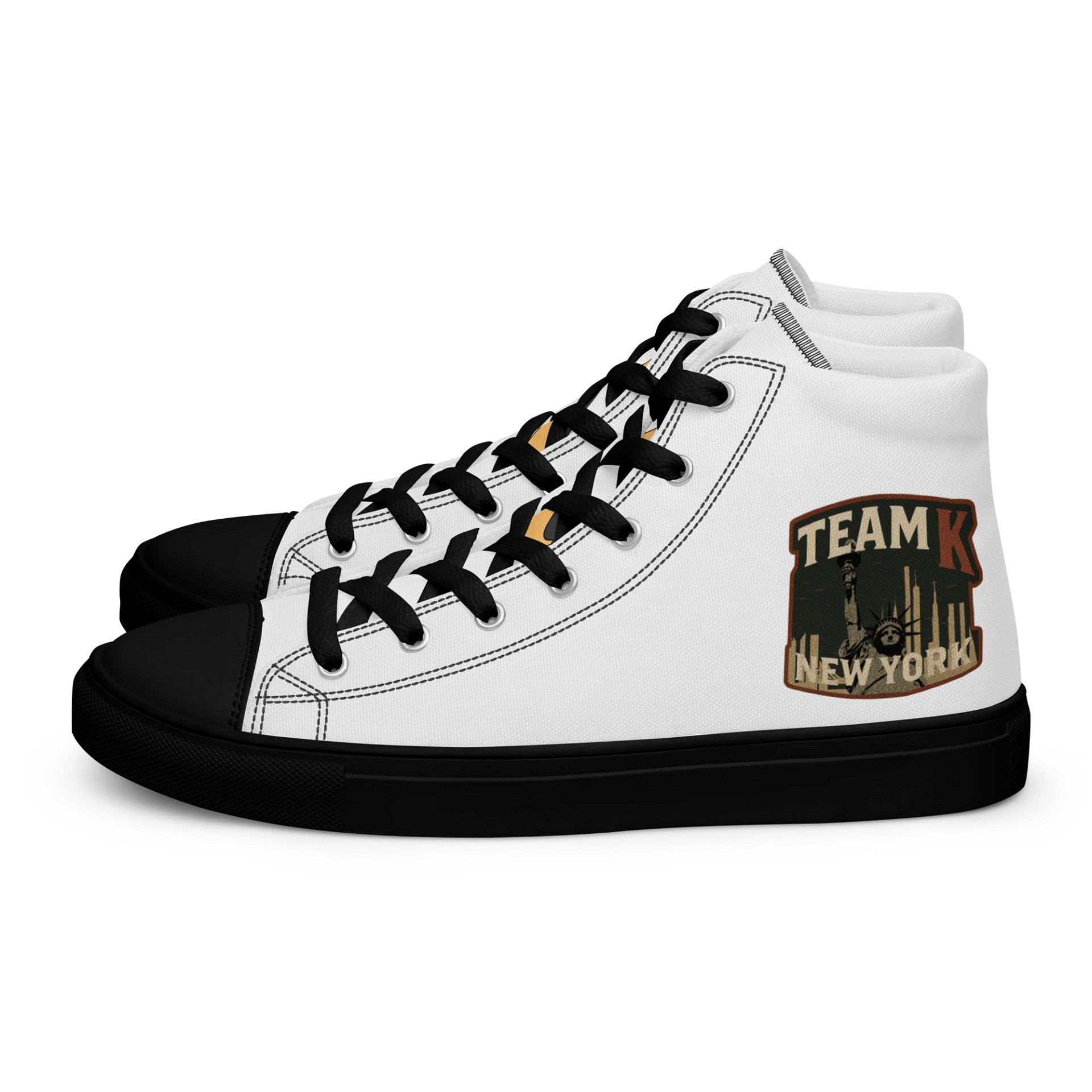 Team K New York Women's High Top Canvas Shoes product image (1)