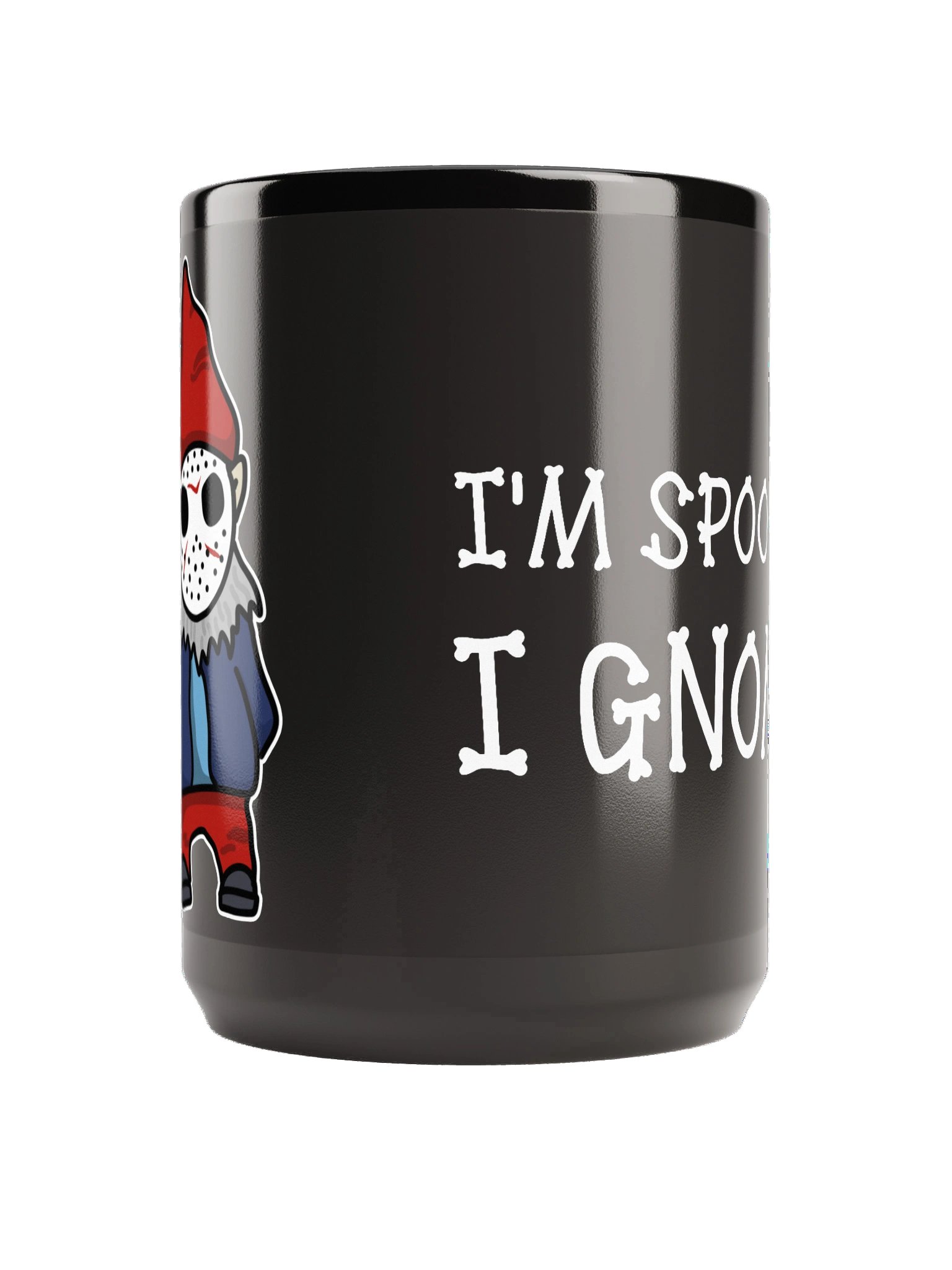 Spooky Gnome Black Mug (15oz) product image (4)