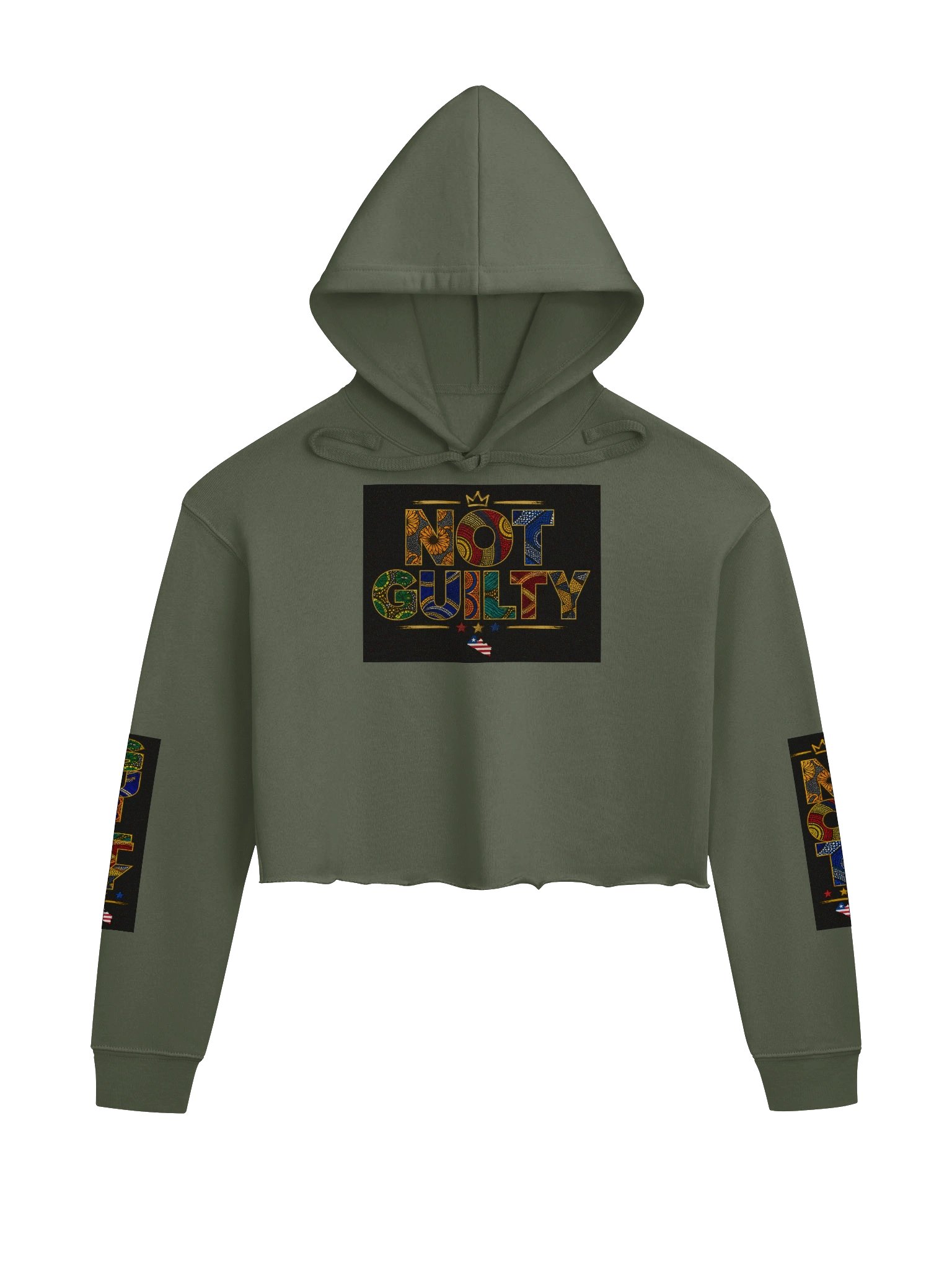 The Not Guilty™ Crop Hoodie product image (9)