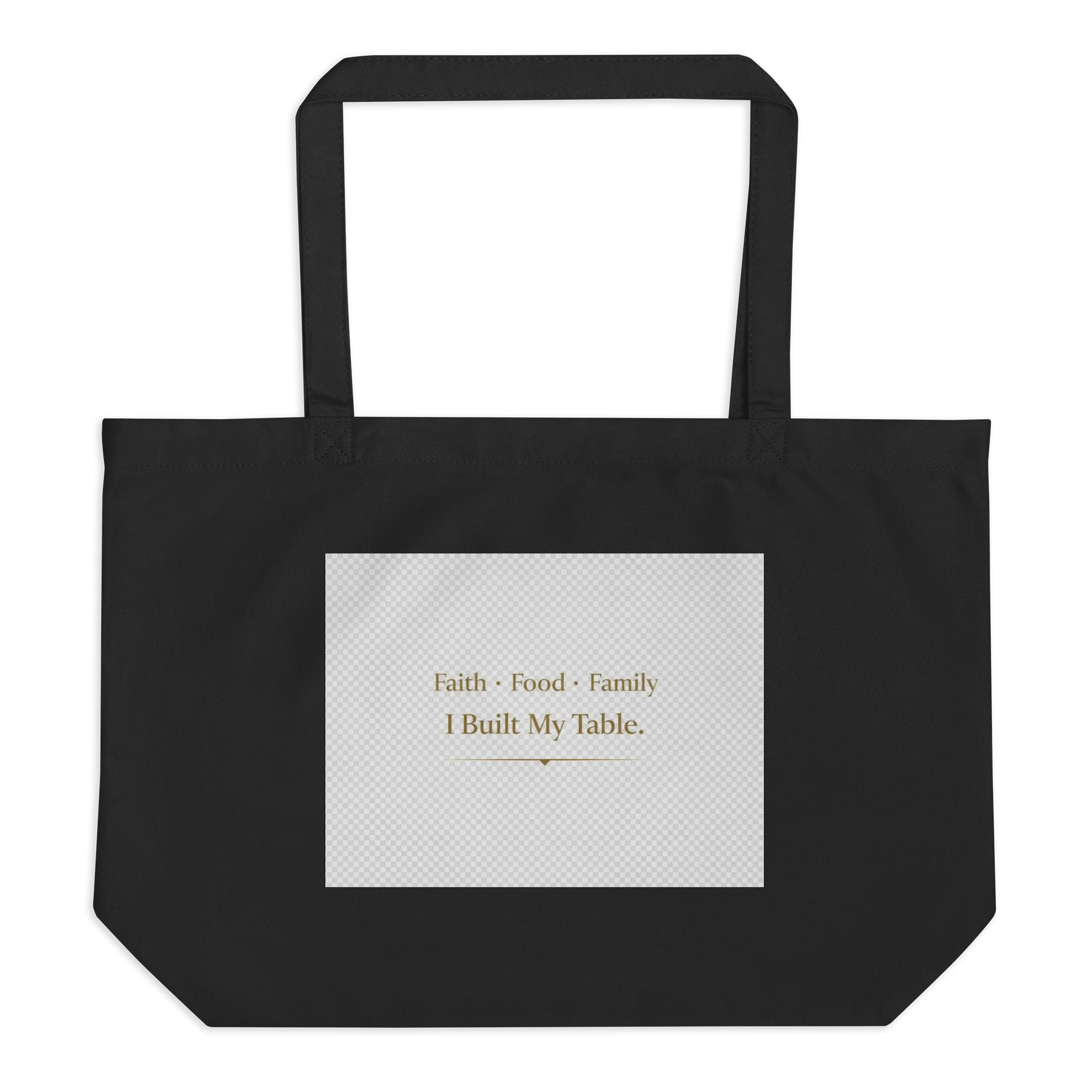 Faith · Food · Family Eco Tote product image (1)