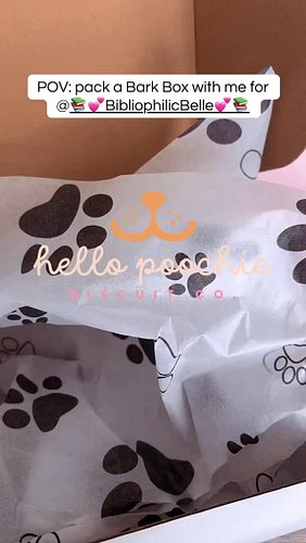 Birthday Bark Box for a special pup 🐶 🧁