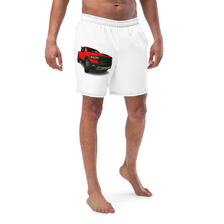 Rugged Red Off-Road Swim Trunks TR-X product image (1)