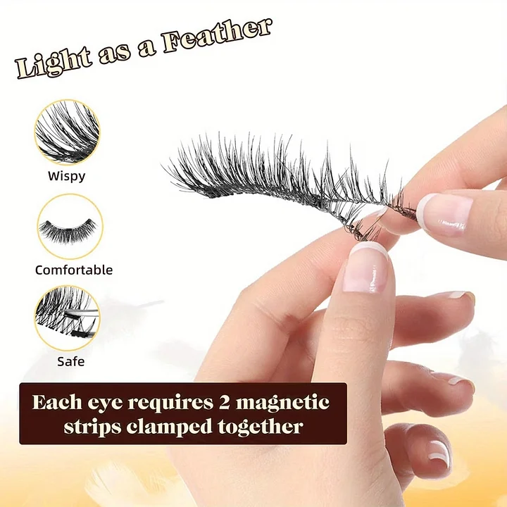 Magnetic Eyelashes Pair With Clip product image (2)