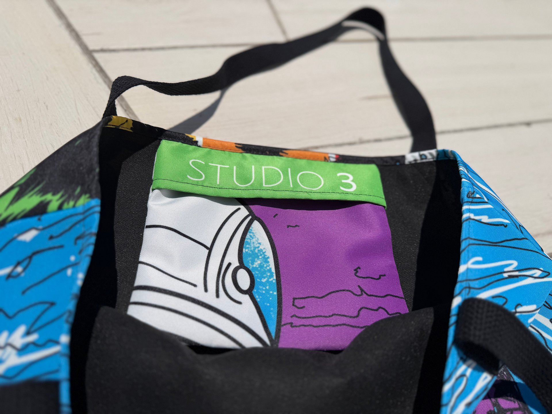 Learning to Ride the Waves of the Future - Tote product image (3)