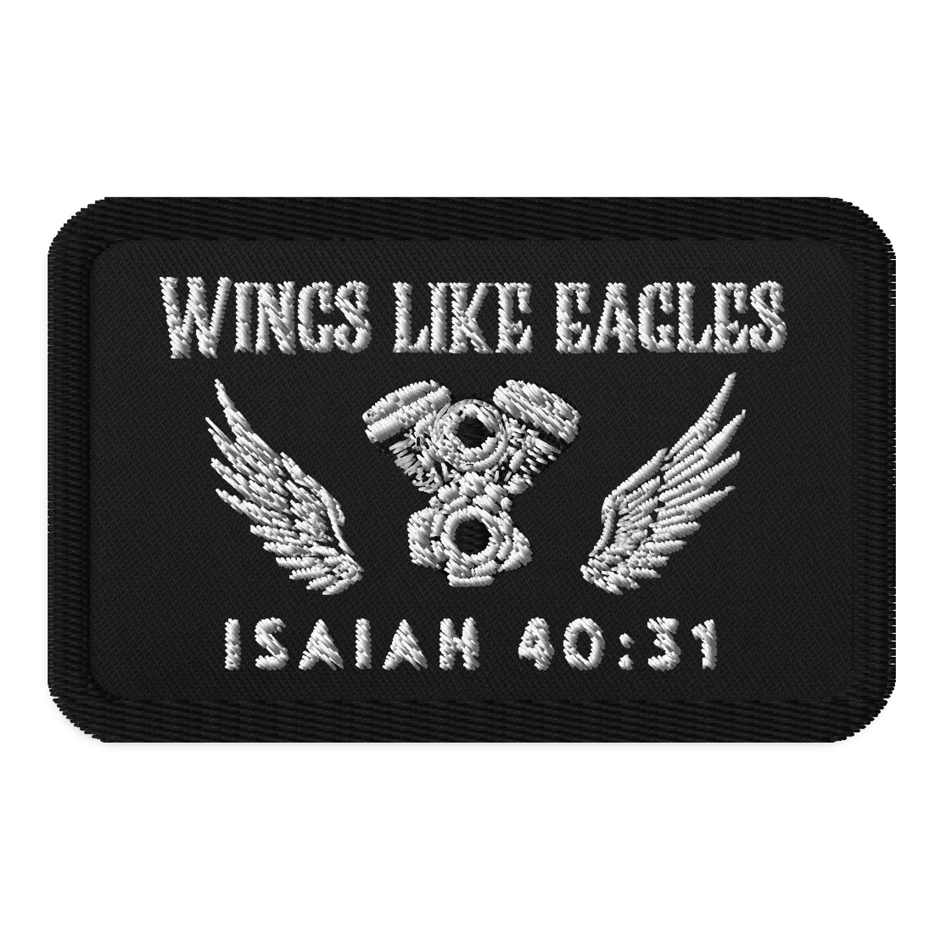Wings Like Eagles Patch product image (1)