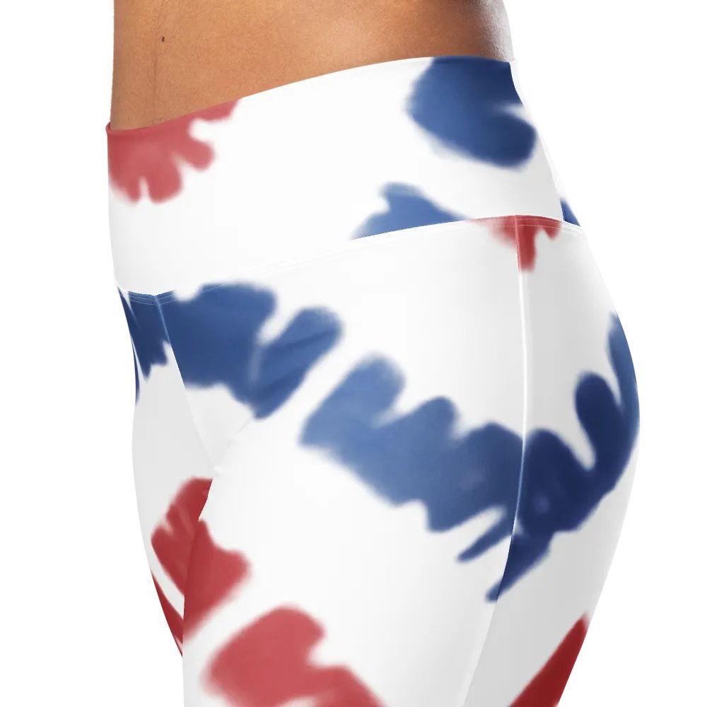 Vibrant Spiral Flare Leggings product image (1)