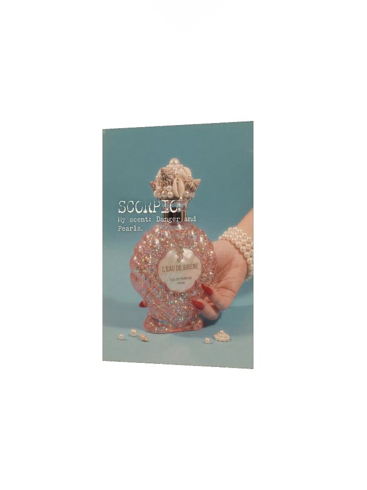 Scorpio Mermaid Zodiac Print product image (2)