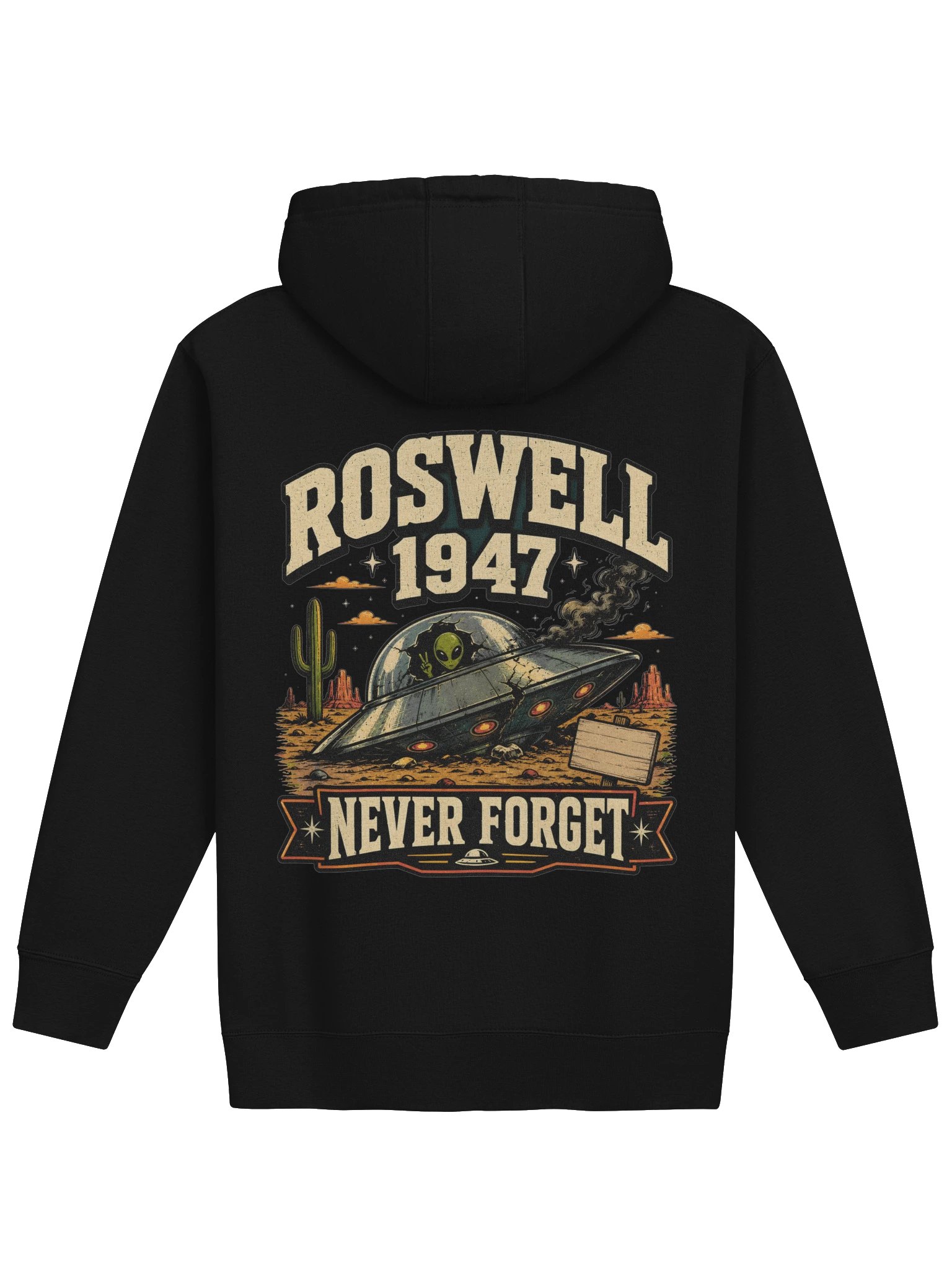 Roswell 1947 Never Forget Hoodie product image (9)