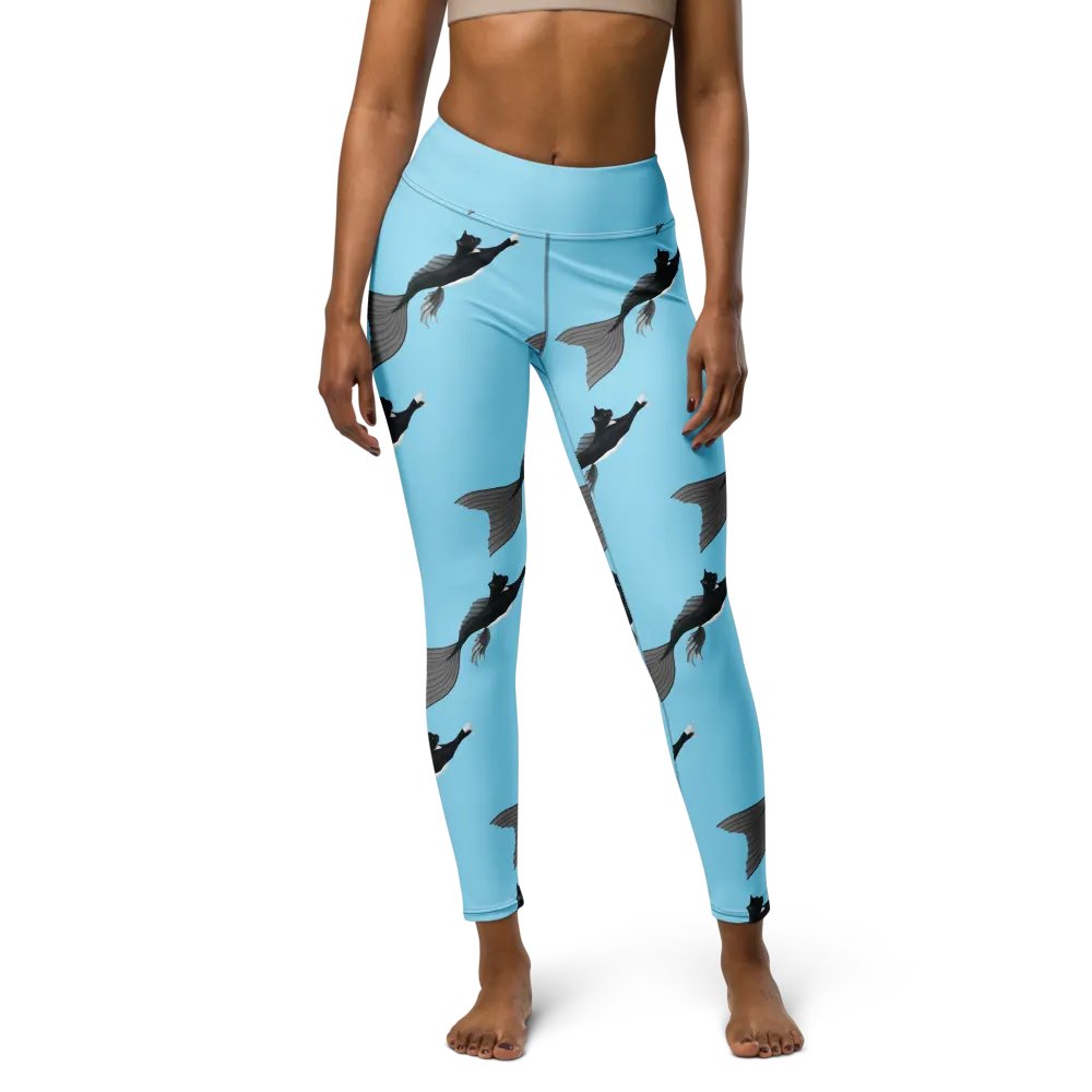 Mermeow Swimming Yoga Pants product image (4)