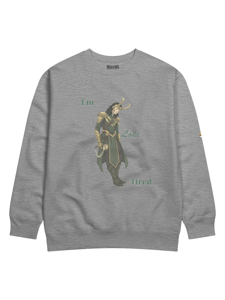 I’m Loki Tired Premium Sweatshirt product image (4)