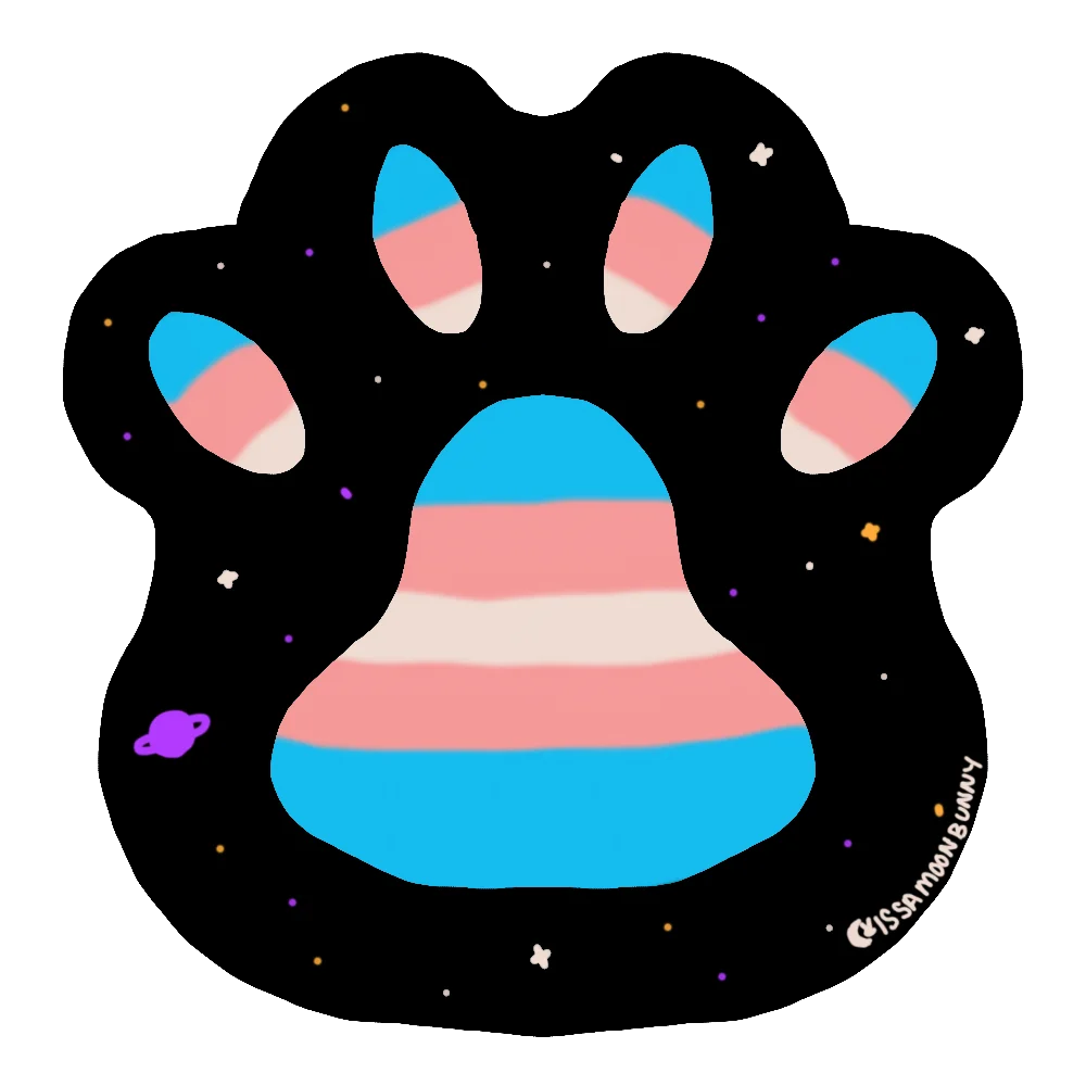 Trans Pride is Paw-some! product image (1)