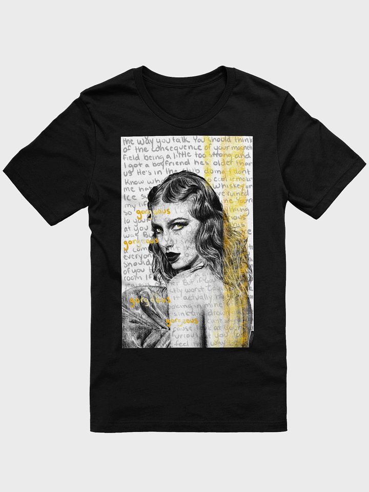 Taylor Swift Reputation Era T-Shirt – Hand-Drawn Fan Art | Soft Unisex Swiftie Tee product image (2)