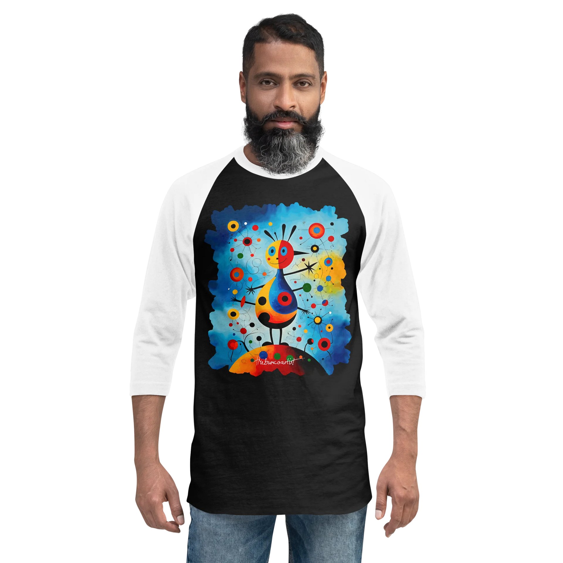 Tultex Fine Jersey Raglan Tee product image (1)