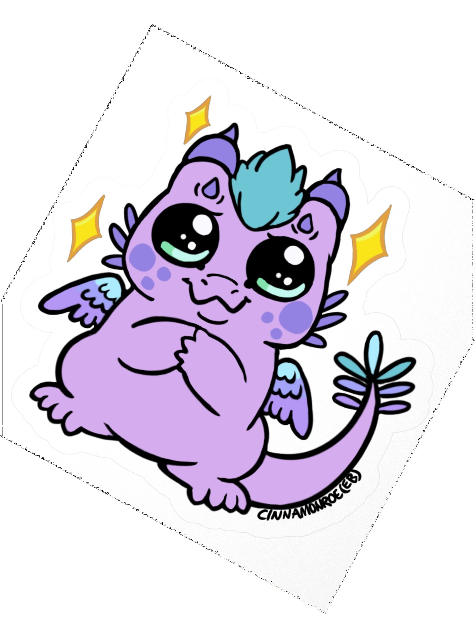Drakin "Pwease" Sticker product image (5)