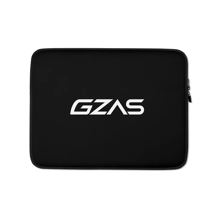 GZAS Black Laptop Zip Case product image (1)