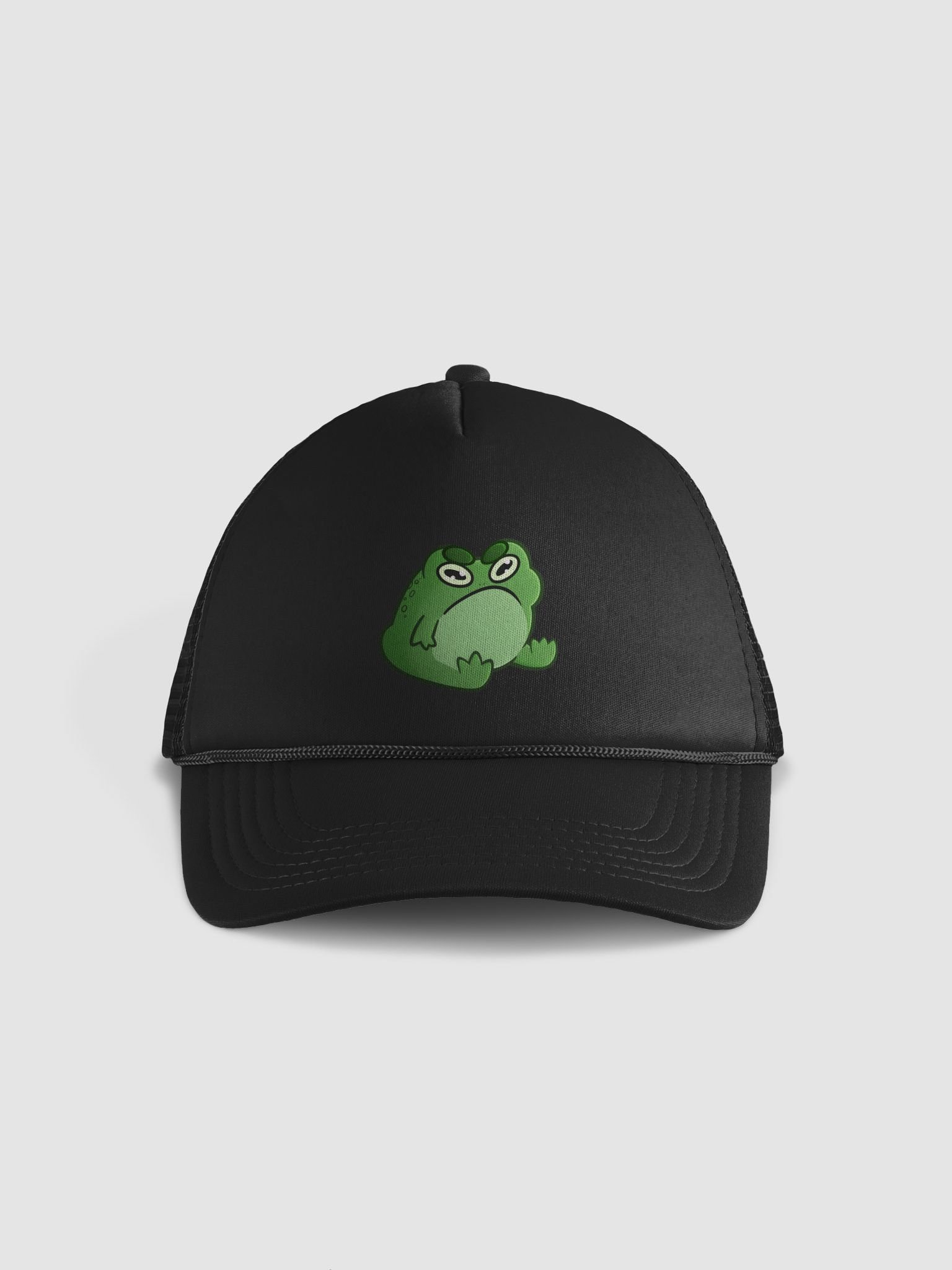 Grumpy Frog Foam Trucker Hat product image (1)