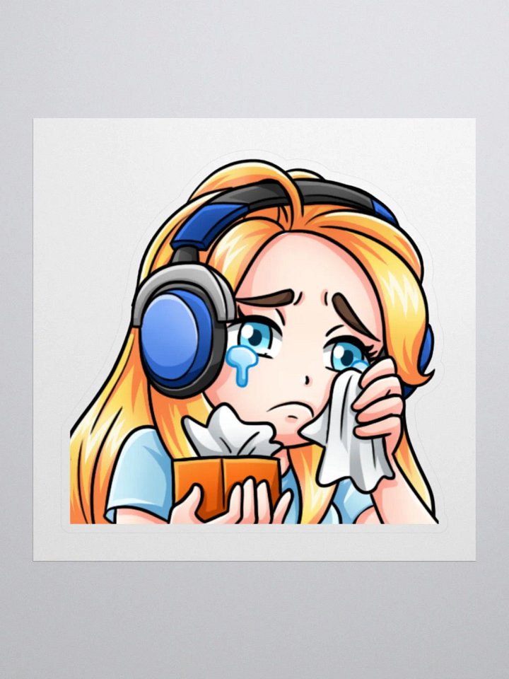 Melissa Tissue Emote Sticker product image (1)