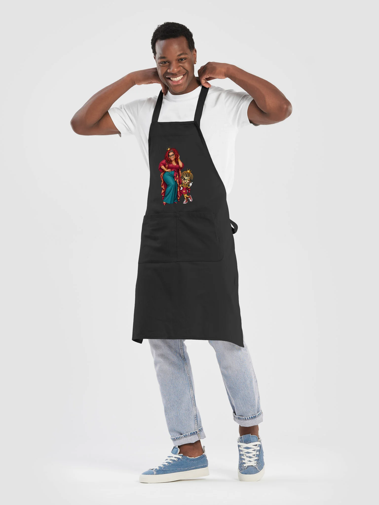 Whisk Majesty Organic Cotton Apron product image (4)