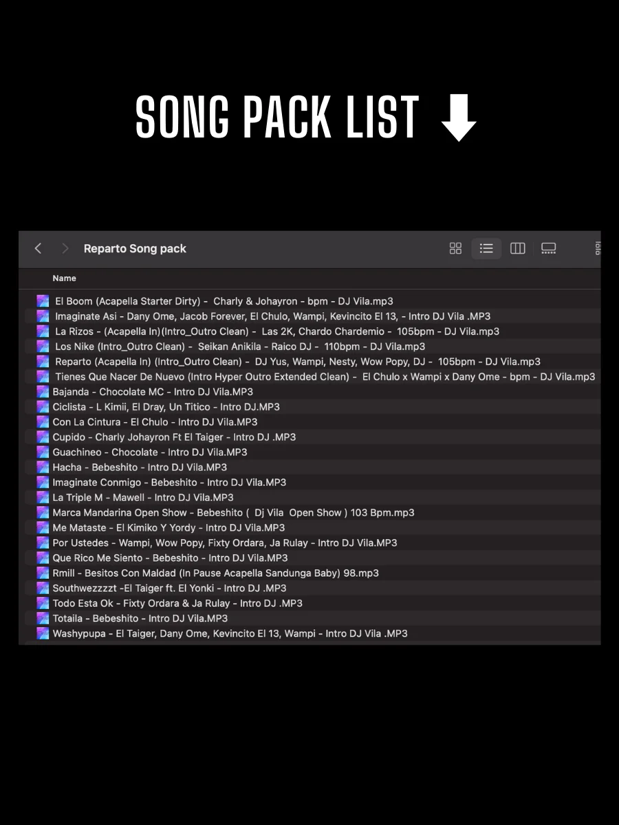Reparto Mix – Song Pack product image (2)