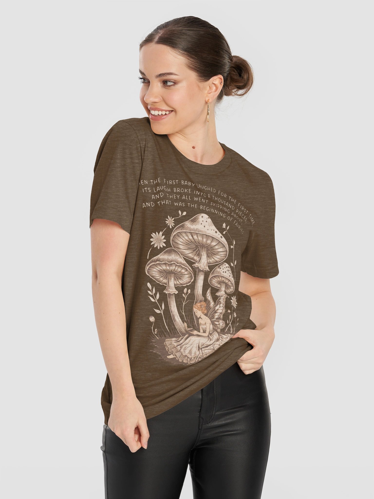 Peter Pan Fairy Quote T-Shirt, Literary "Peter and Wendy" Graphic Tee product image (12)