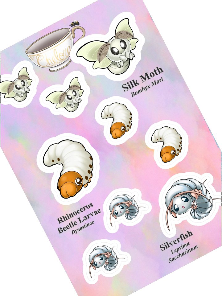 Buggie Badges 1 - White product image (1)