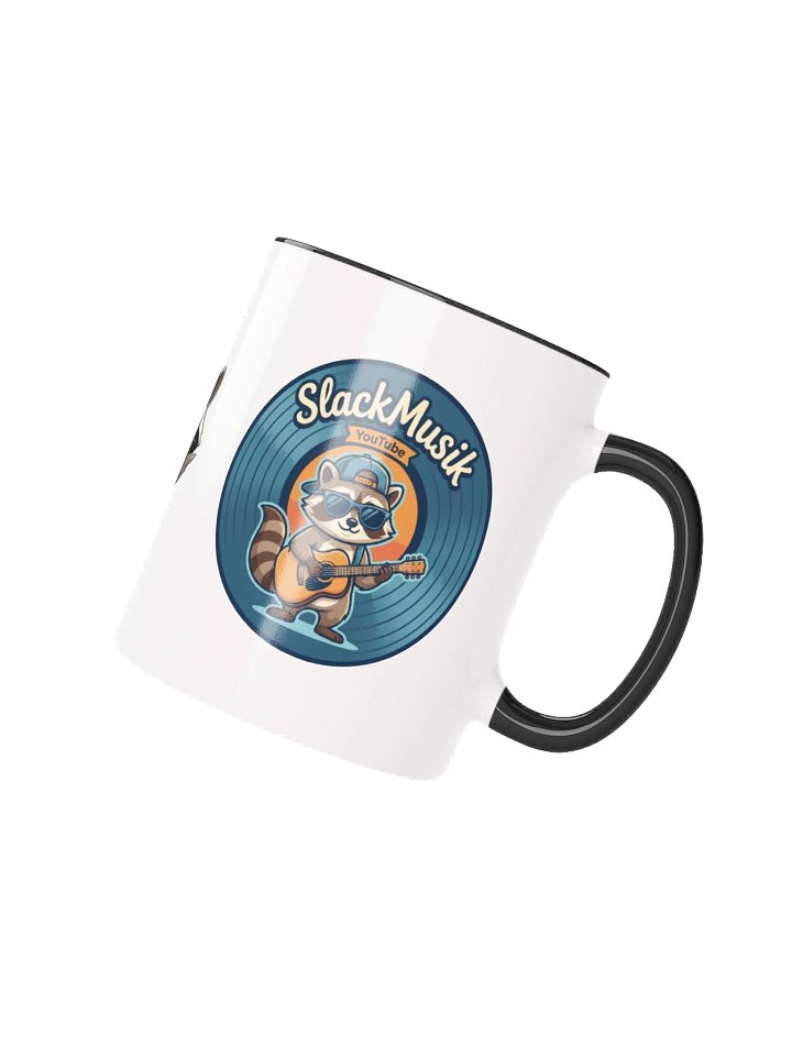 Whimsical Raccoon and Clown Ceramic Mug product image (20)
