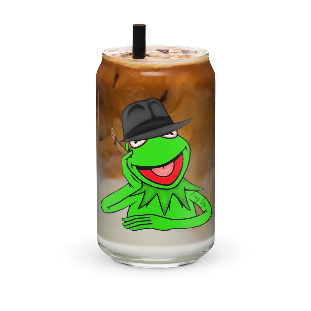 Kermit Glass (Can Shaped) (Logo) product image (6)